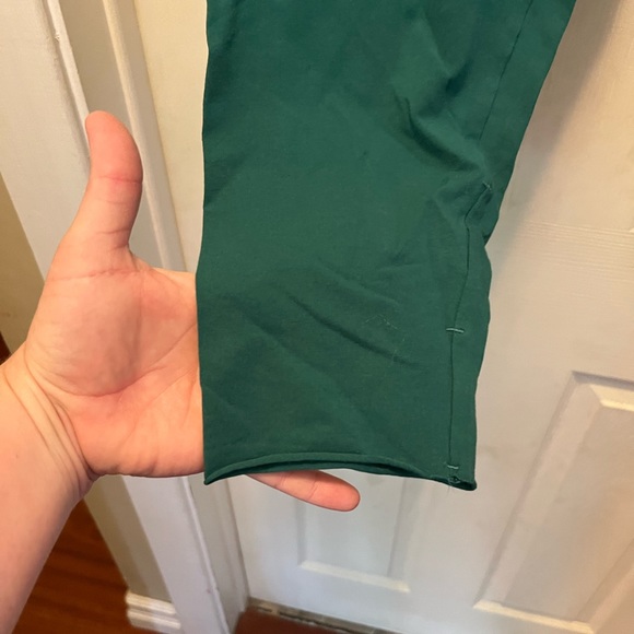 Aritzia TNA ladies XL cropped active leggings green - Picture 2 of 6